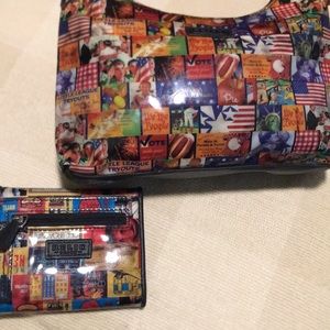 Vintage Relic Brand American Dream Purse & Wallet